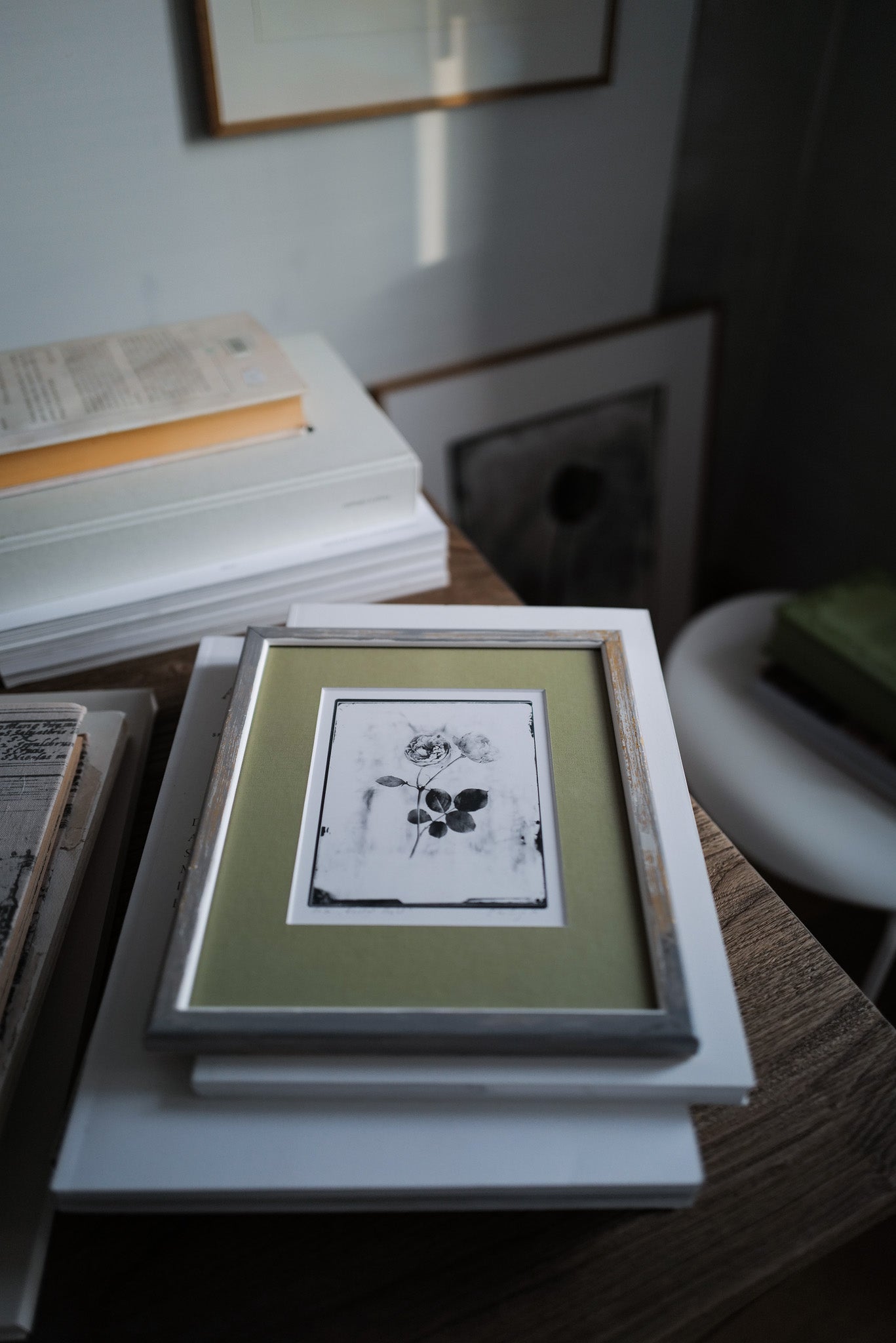 Silver Print in Classic Style Frame