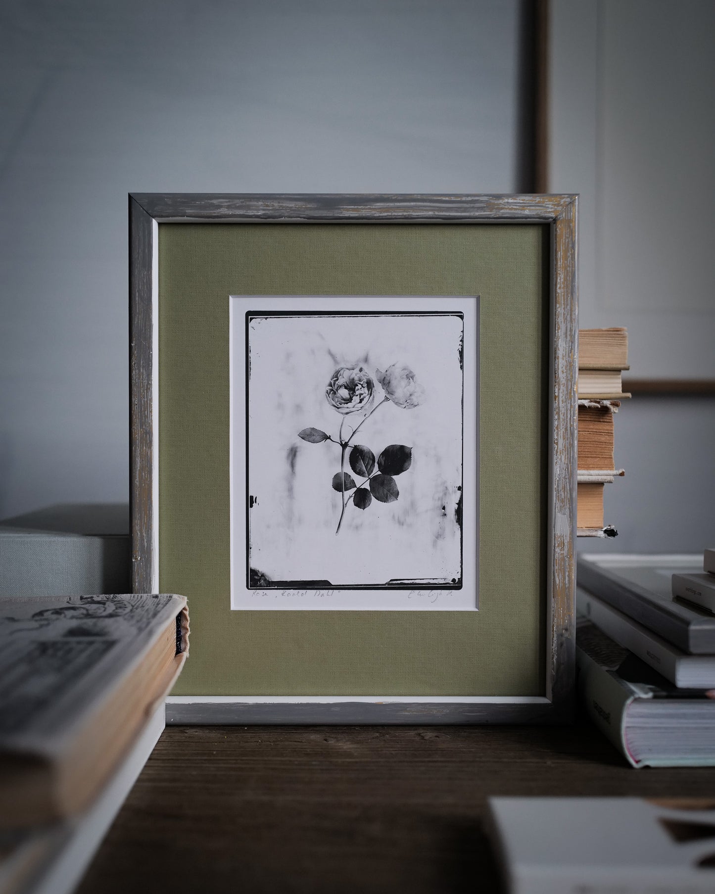 Silver Print in Classic Style Frame