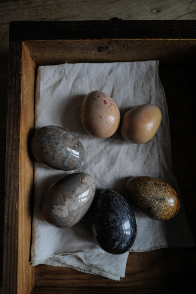 Vintage Marble Eggs