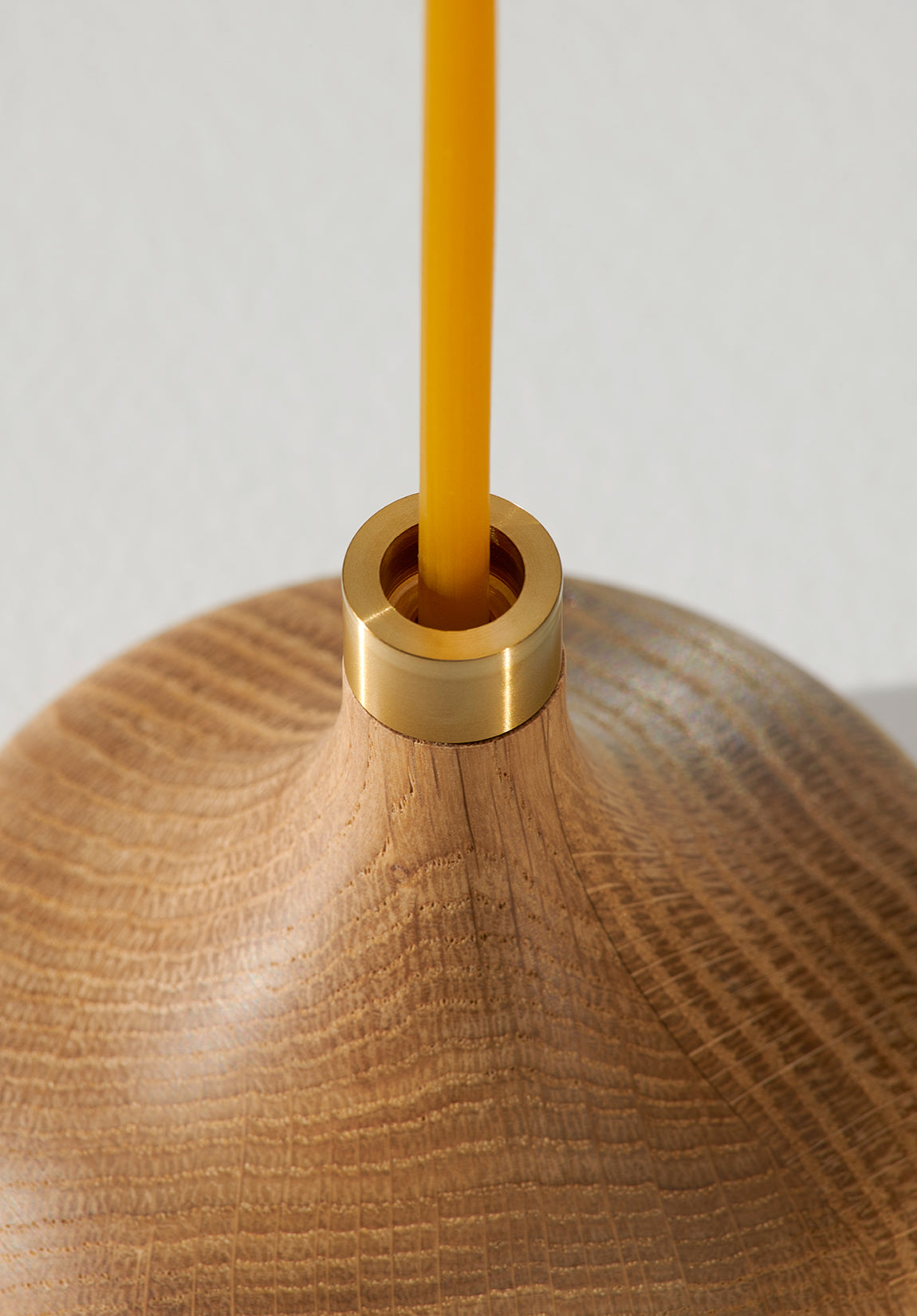 Oak Candle Holder