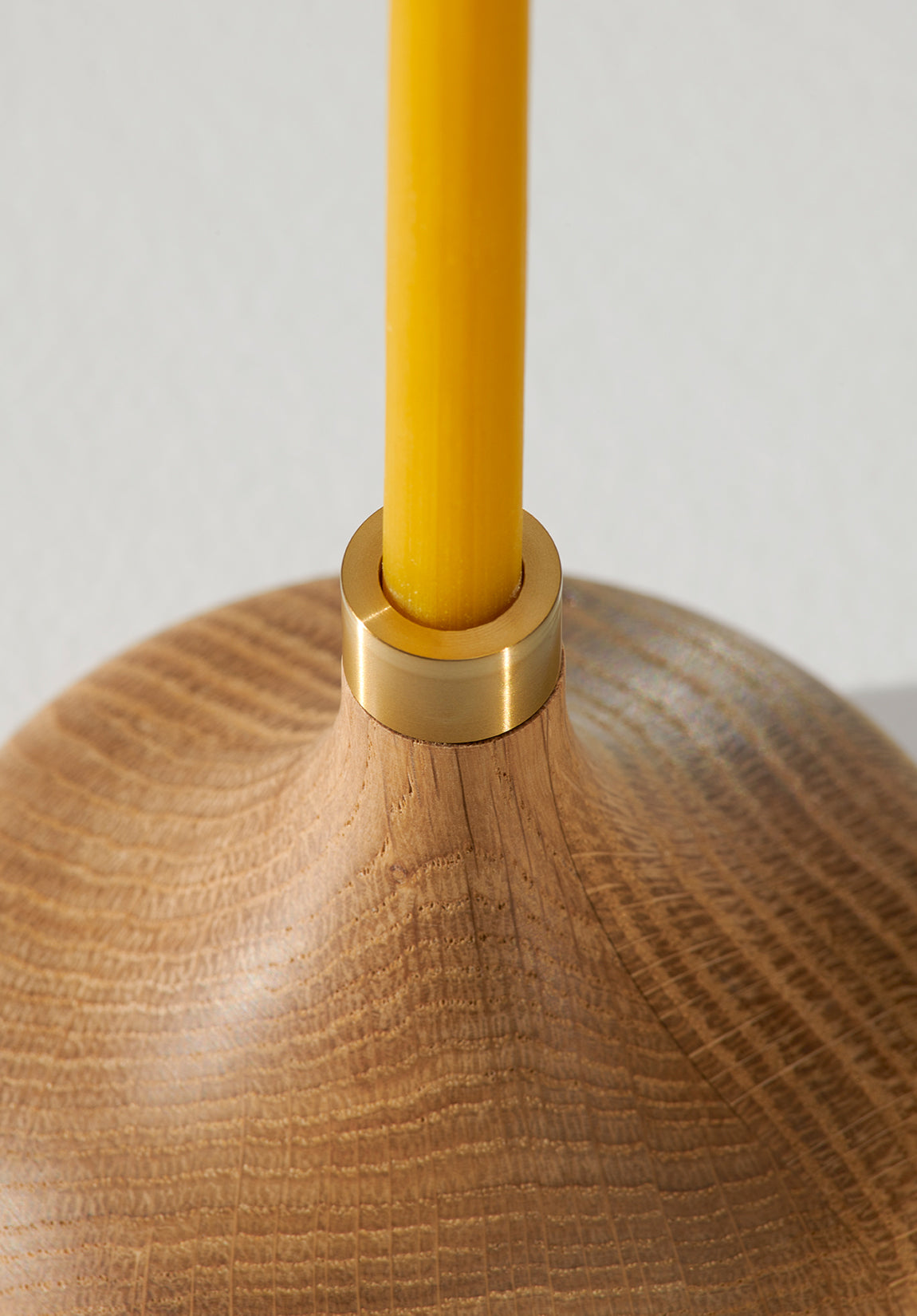 Oak Candle Holder