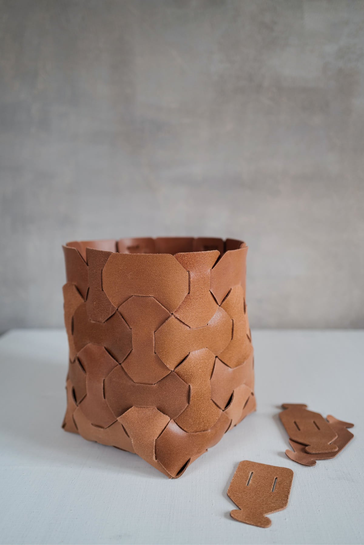 Leather Basket Assembly Kit