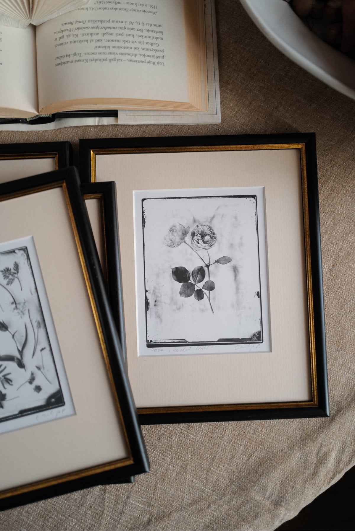 Silver Print in Classic Style Frame