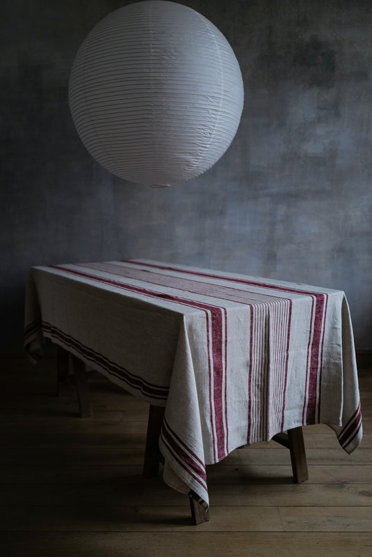 Linen Tablecloth Cherry Provence