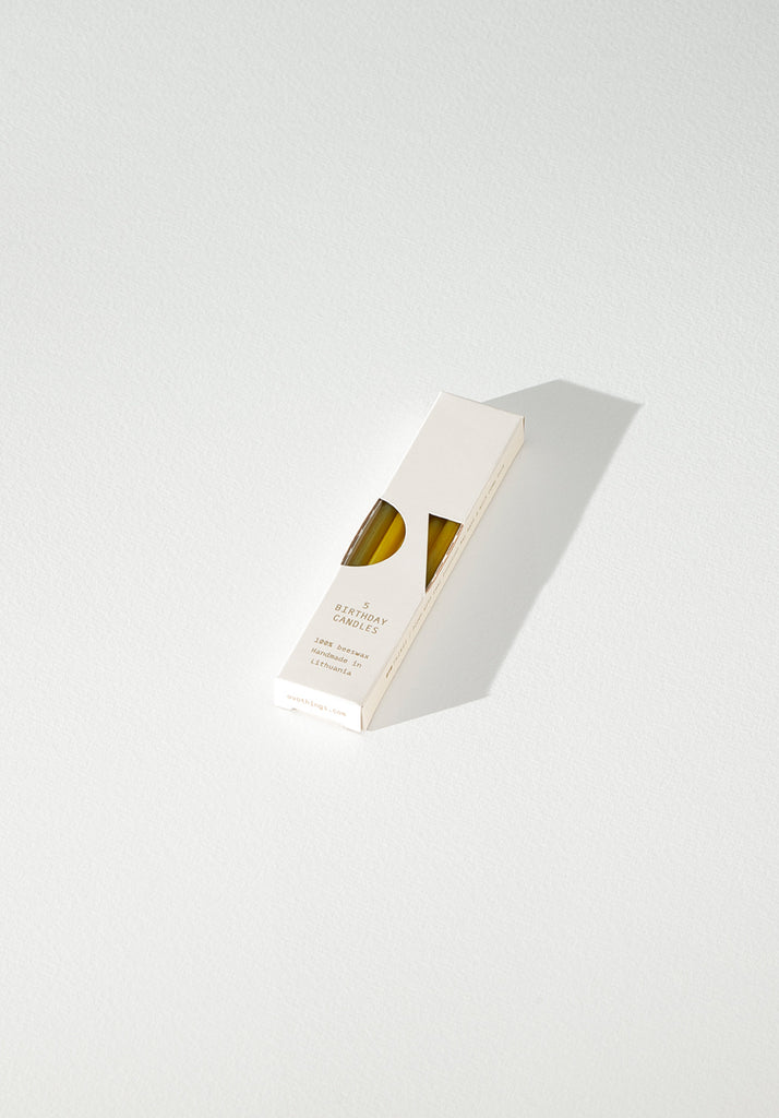 5 Birthday Candles Box