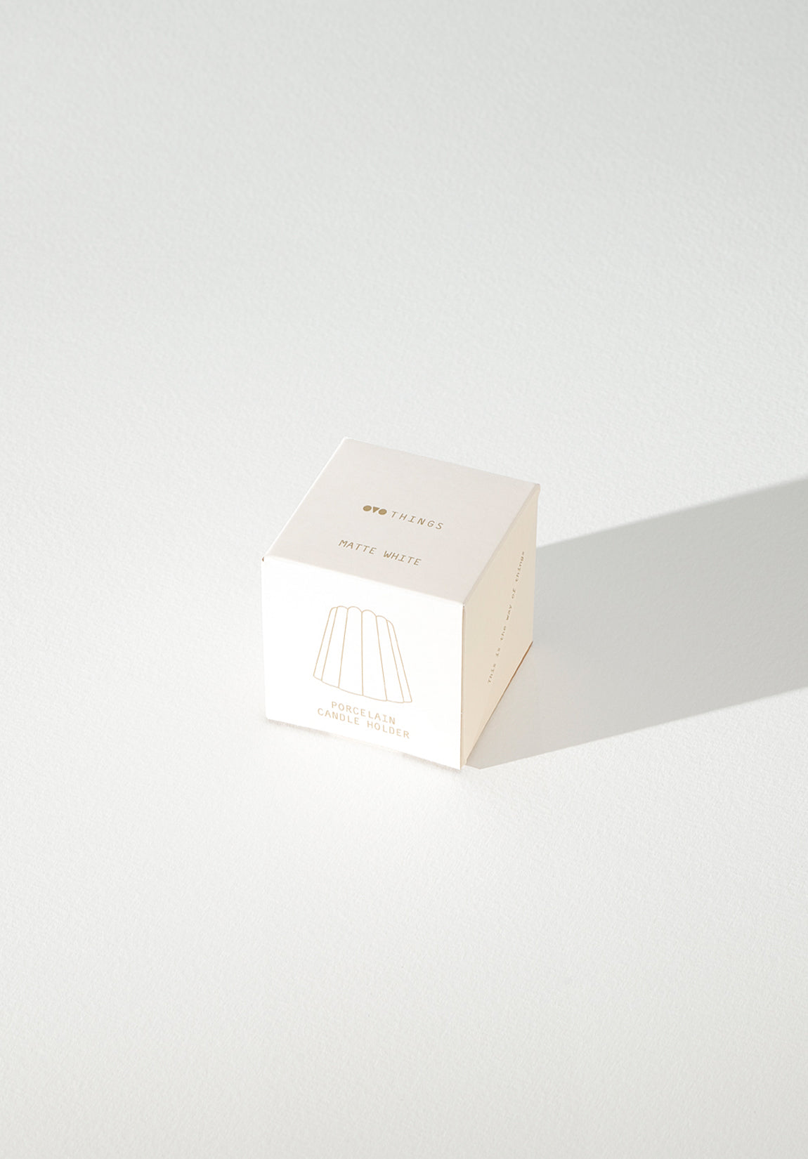 Mini Porcelain Candle Holder