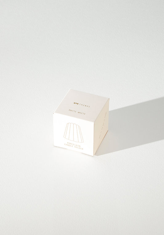 Mini Porcelain Candle Holder