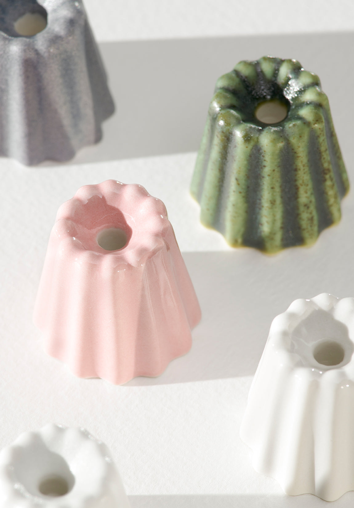 Mini Porcelain Candle Holder