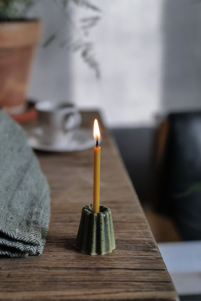 Mini Porcelain Candle Holder