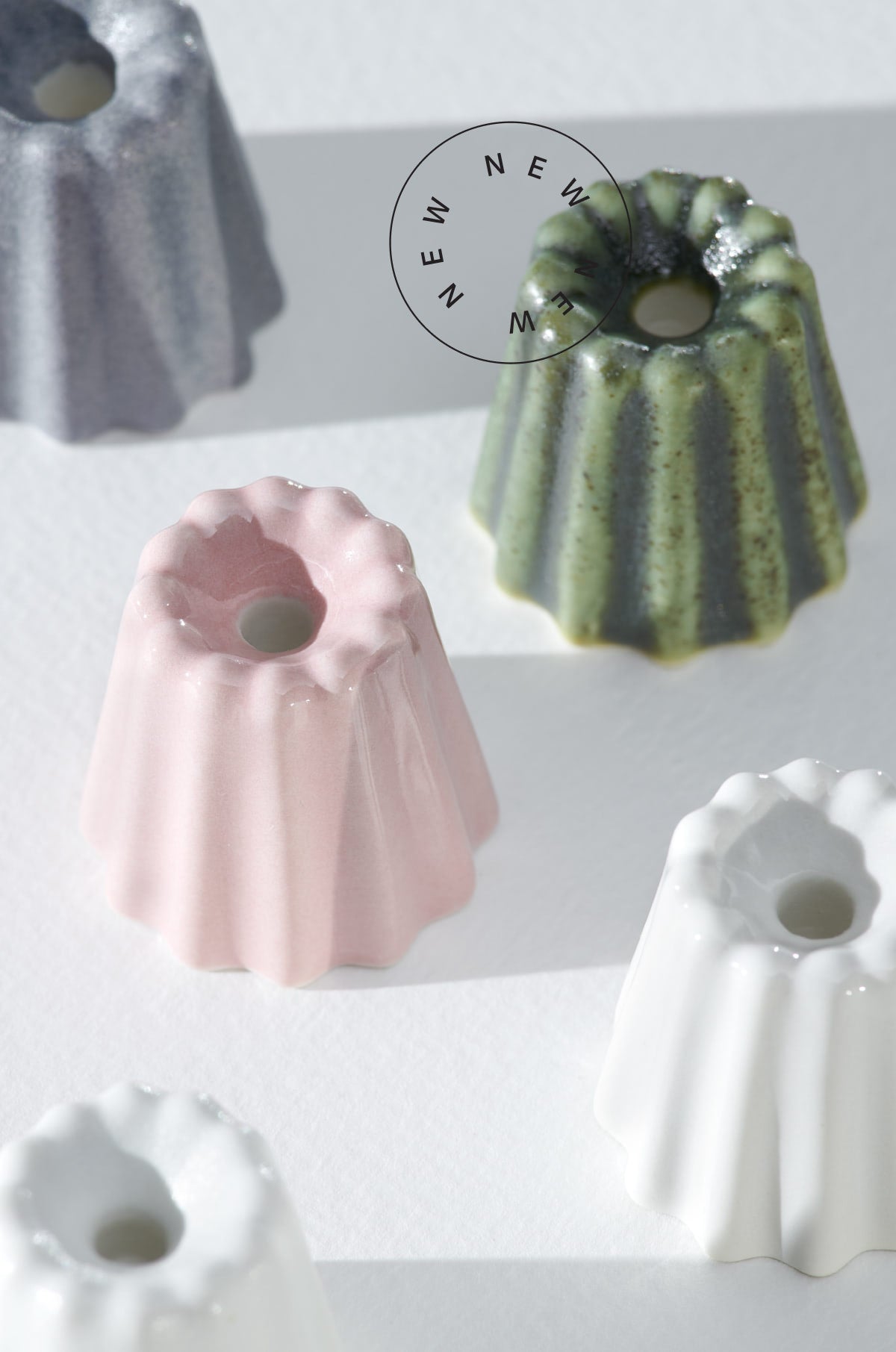 Mini Porcelain Candle Holder