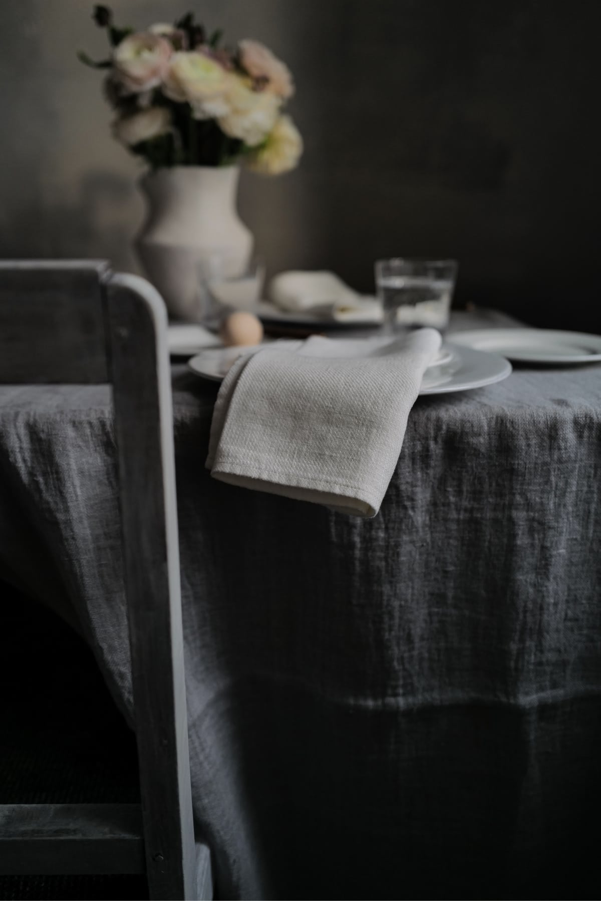 Staltiesė „Twill-Off-White“