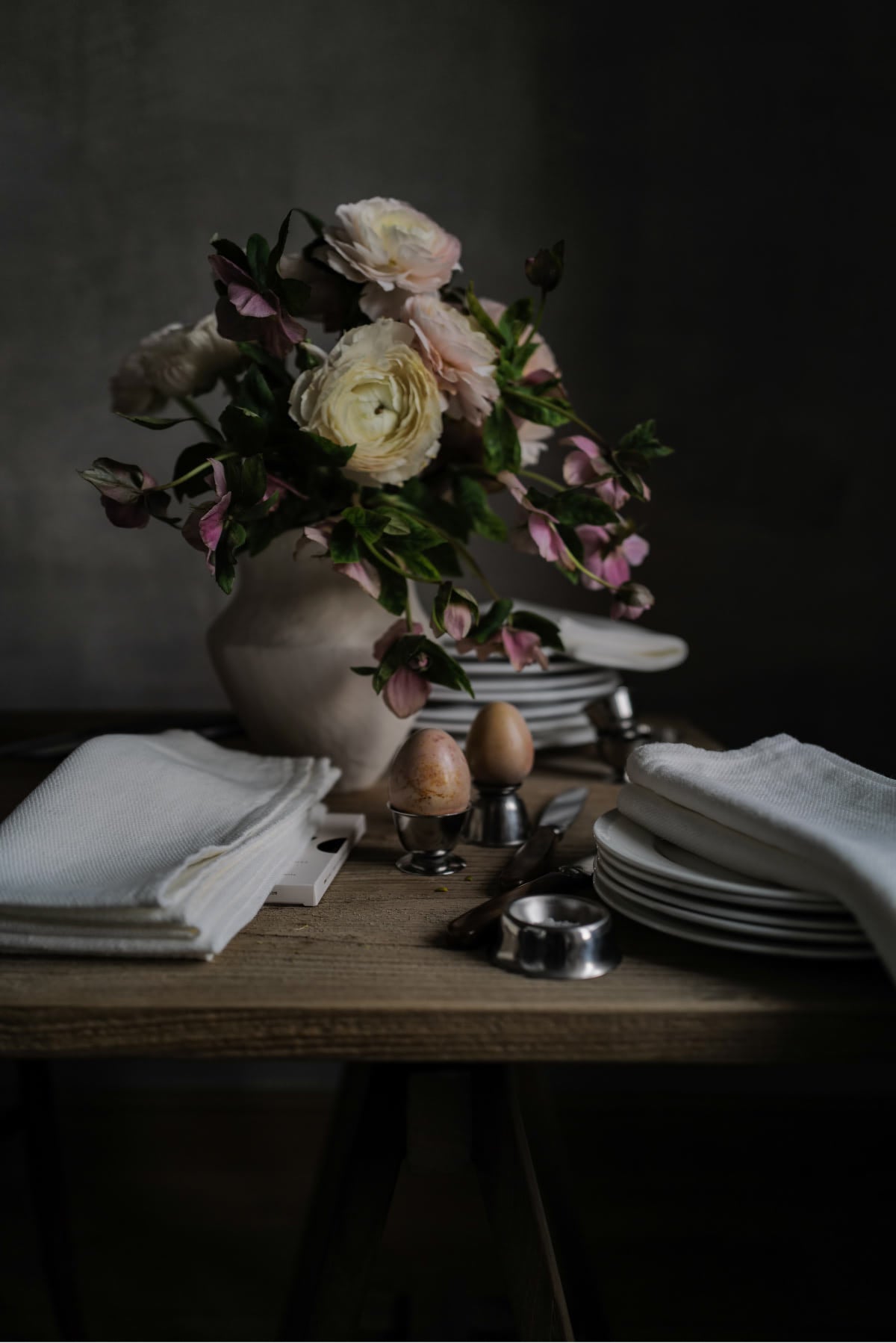 Staltiesė „Twill-Off-White“