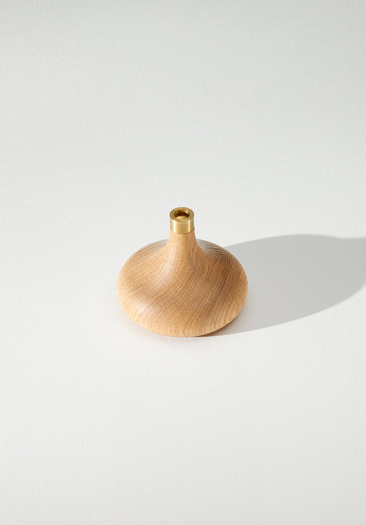 Oak Candle Holder