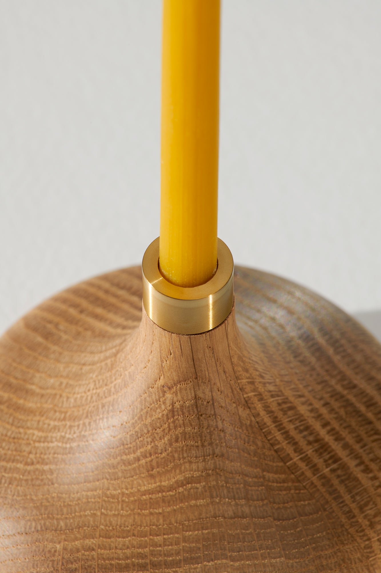 Oak Candle Holder