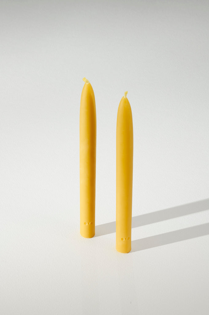 Classic Beeswax Tapers