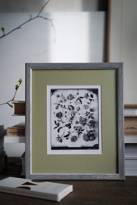 Silver Print in Classic Style Frame